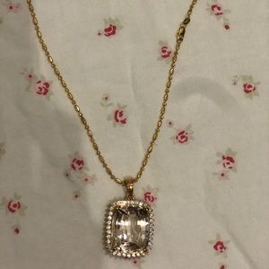 Necklace never worn .